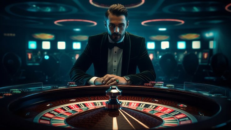 Tampilan layar Fortune Ox dengan simbol keberuntungan Asia dan gulungan lima baris