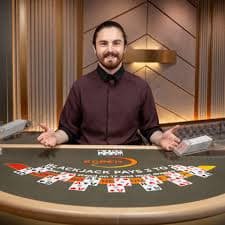 Meja baccarat MSC safari88 menampilkan kartu pemain dan banker